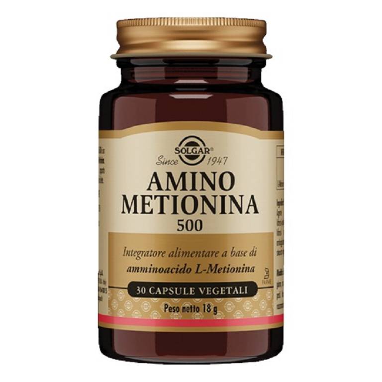 AMINO METIONINA 500 30CPS VEG