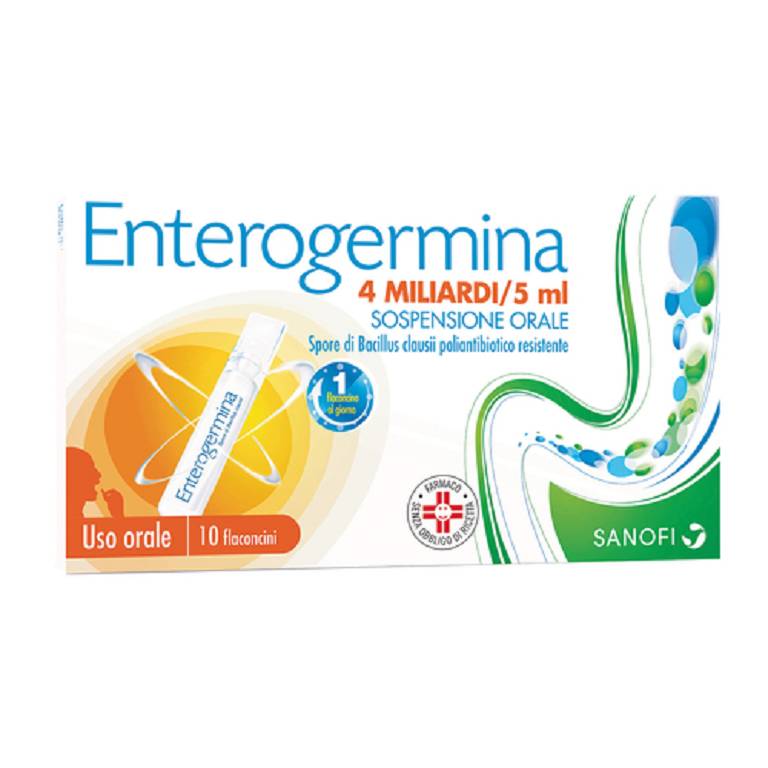 ENTEROGERMINA*OS 10FL 4MLD 5ML