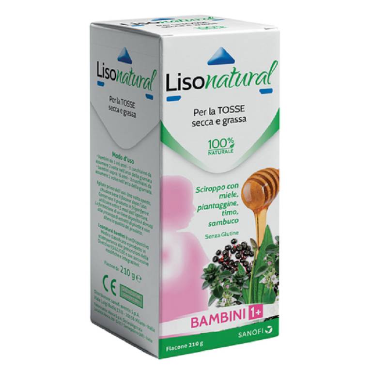 LISONATURAL BAMBINI SCIR 210ML