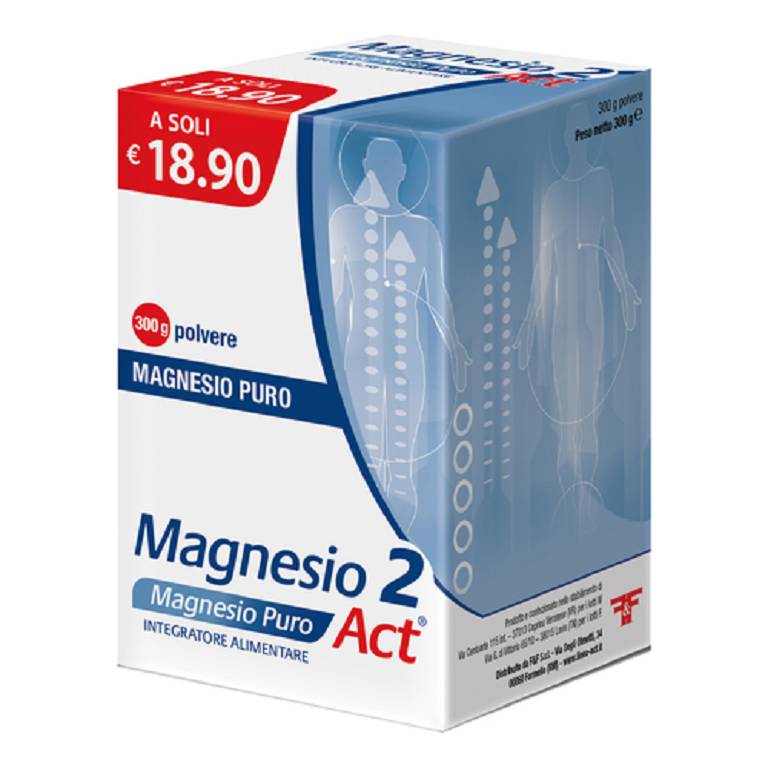 MAGNESIO 2 ACT PURO POLV 300G