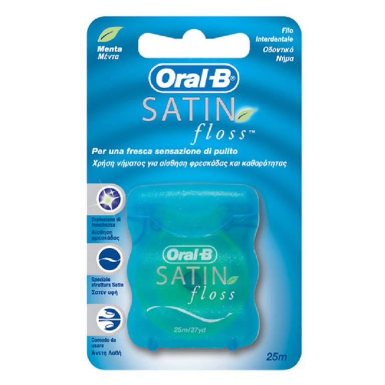 ORALB SATIN FLOSS 25MT