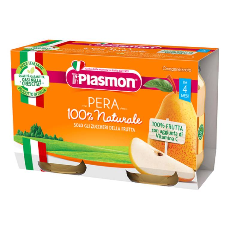 PLASMON OMOG PERA 2X104G