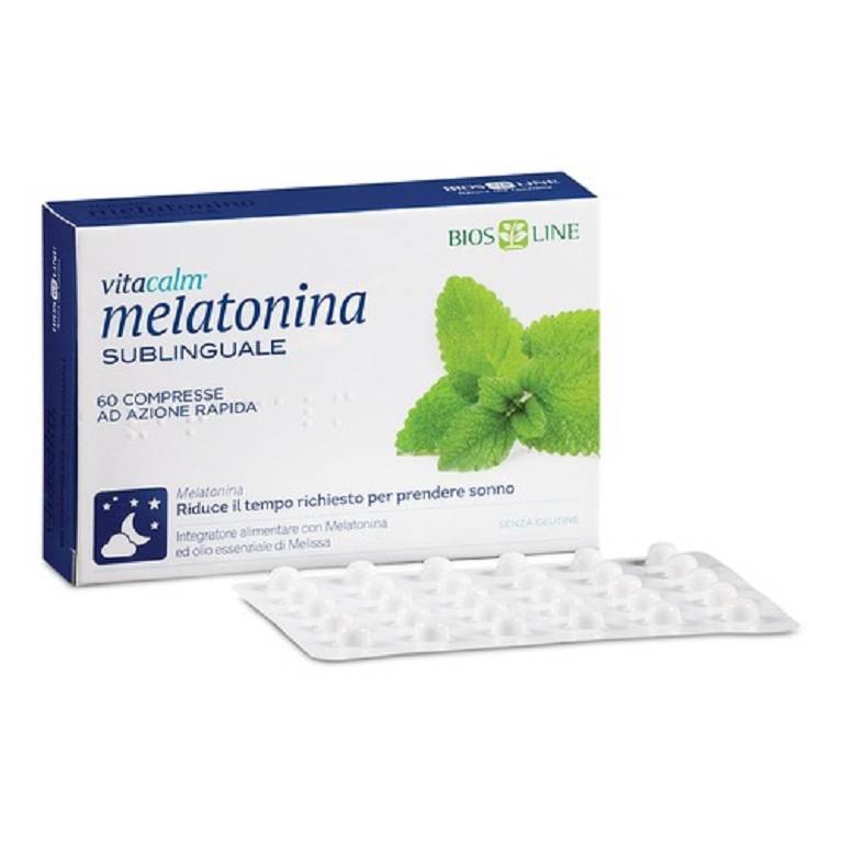 VITACALM MELATONINA 60CPR SUBL